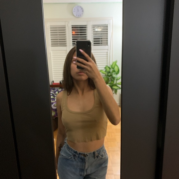 Tan Beige Tank top - Picture 2 of 2